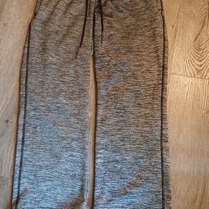 Under Armour Women's Heather Gray Drawstring Track Pants